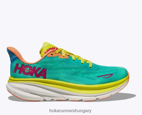 Hoka Cipő - Hoka Clifton 9 férfiak 662P40592 kerámia/ligetszépe
