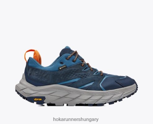 Hoka Cipő - Hoka anacapa alacsony gtx férfiak 662P40544 világűr/valódi kékeszöld