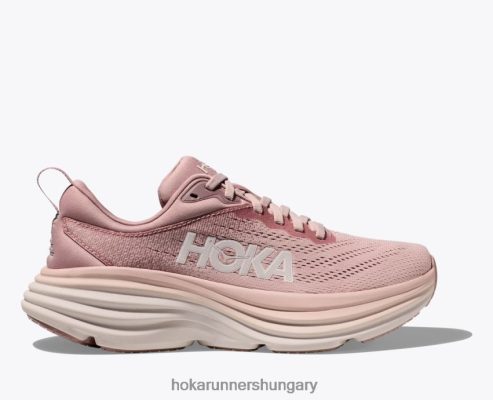 Hoka Cipő - Hoka bondi 8 nők 662P4010 halvány mályva/barack ostor