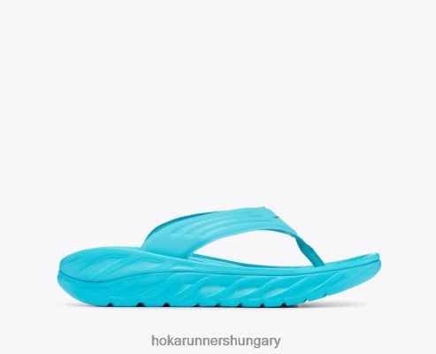 Hoka Hungary - Hoka ora helyreállítási flip férfiak 662P40566 scuba blue/bellwether blue
