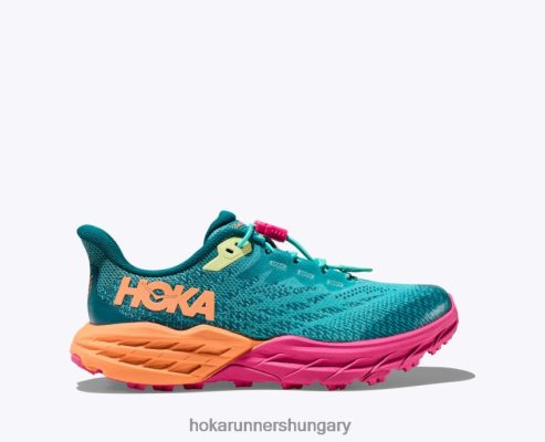 Hoka Női Futócipő - Hoka gyorskecske 5 gyerekek 662P40678 Castlerock/vibrant narancs